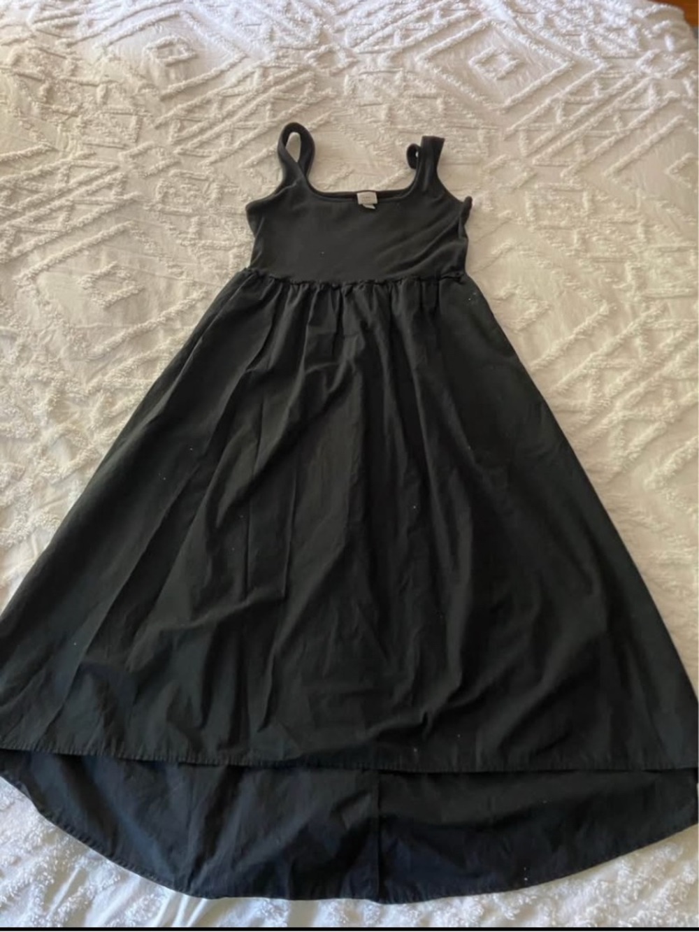 a new day Black Sleeveless High-Low Dress for Girls